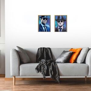 Jake and Elwood Blues - 13” x 19" Frameable Art Prints